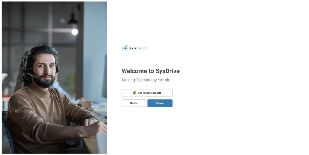 SysDrive-SupportCenter-Portal-Login2 - SysDrive